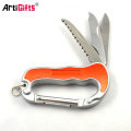 No Minimum Custom Bulk High Quality Lanyard Carabiner Keychain Multitool